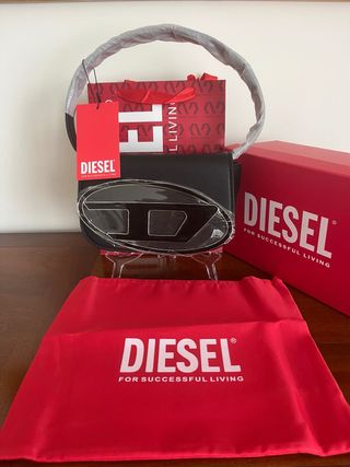Borsa a tracolla Diesel nera