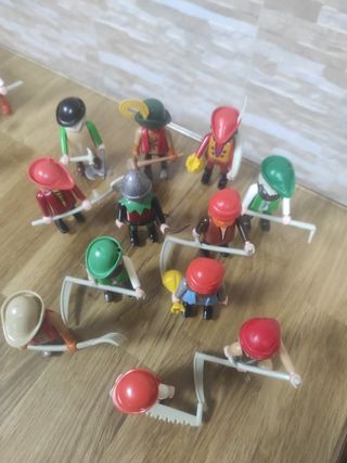 Playmobil figuras medievales