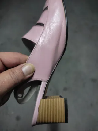 Sandalias D'Finizio rosa, talla 36