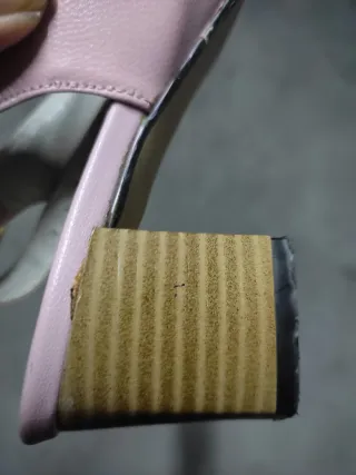 Sandalias D'Finizio rosa, talla 36