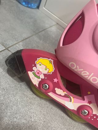 Patines Oxelo niña - Rosa