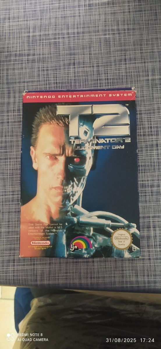NES Terminator 2: Judgment Day PAL España