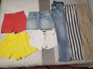 Lote ropa mujer XS - 24 prendas