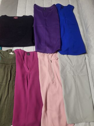 Lote ropa mujer XS - 24 prendas