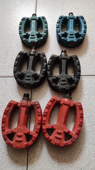 Pedales BMX BH y Monty - 3 pares