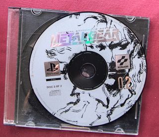 Metal Gear Solid per PS1-Solo Disco 2/2 No manuale