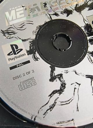 Metal Gear Solid per PS1-Solo Disco 2/2 No manuale
