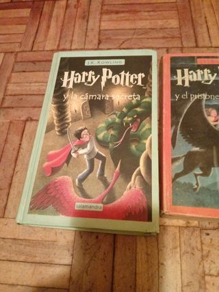 Harry Potter y la cámara secreta J.K.Rowling