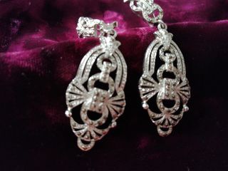 Pendientes estilo Art Decó 