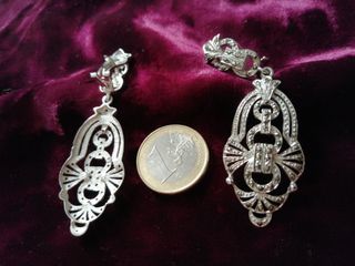 Pendientes estilo Art Decó 