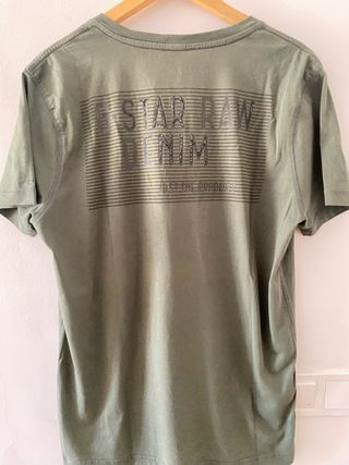 Camiseta G-Star verde militar