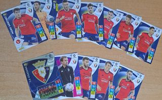 Cartas Panini Osasuna LaLiga
