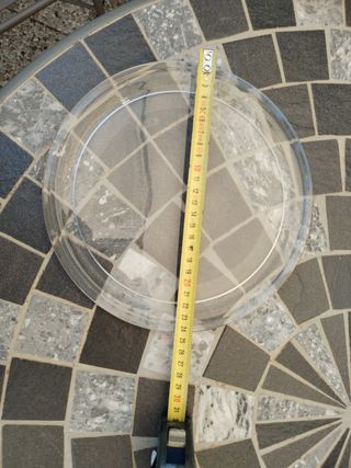 Piatto vetro microonde 