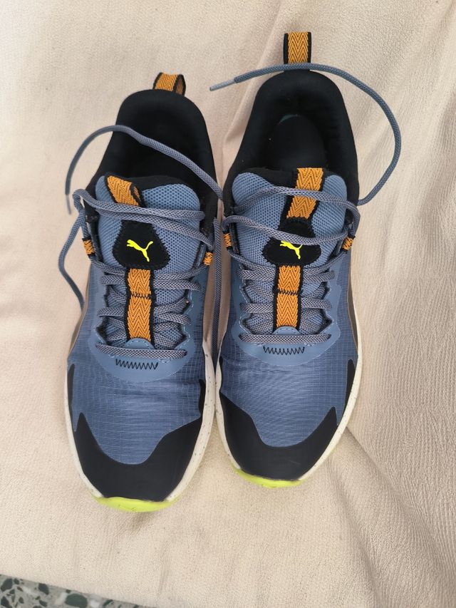 Zapatillas Puma - Azul y Negro