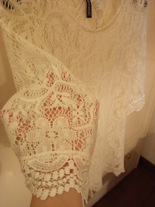 Vestito in Pizzo bianco