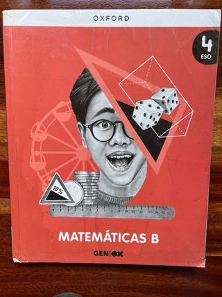 Libro de texto: Matemáticas B 4ESO Oxford