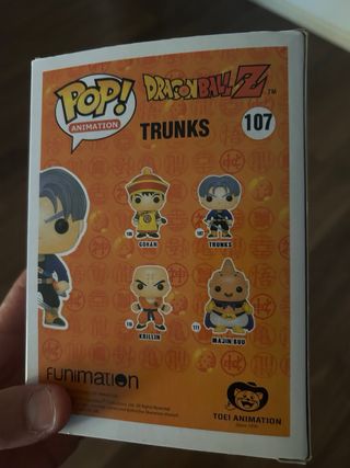 Funko POP! Dragon Ball Z Trunks #107