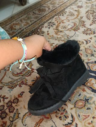 Botines negros mujer invierno