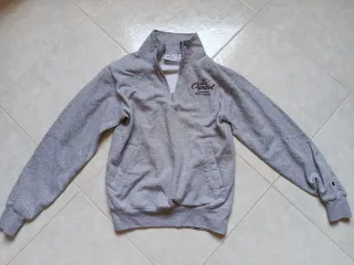 Felpa Champion Grigia - 1/4 Zip