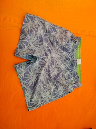 Shorts estivi grigi-verdi