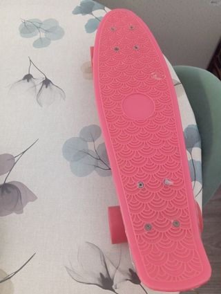 Monopatín rosa - Skate