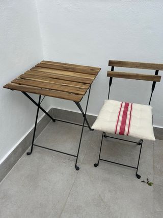 Mesa de exterior de Ikea sin estrenar