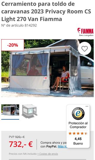 Fiamma Privacy Room CS Light 270
