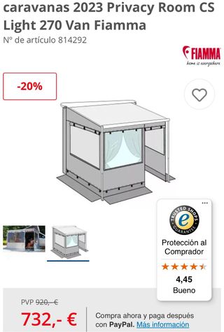 Fiamma Privacy Room CS Light 270