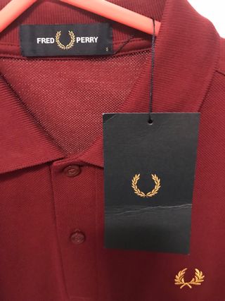 Polo Fred Perry M6000 Rojo Talla S