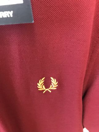 Polo Fred Perry M6000 Rojo Talla S