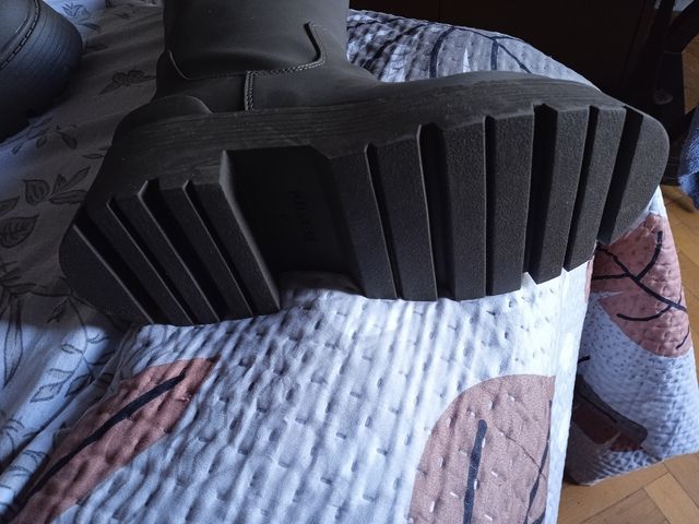 Botas altas Zara - Oliva