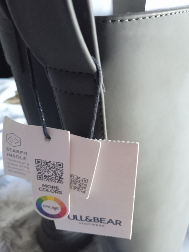 Botas altas Zara - Oliva