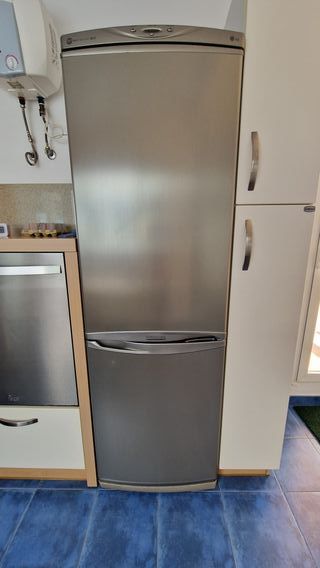 Frigorífico-congelador LG acero inoxidable