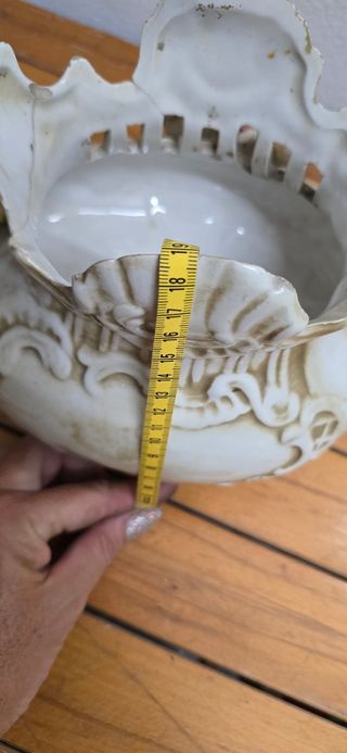 Centrotavola Bassano in porcellana