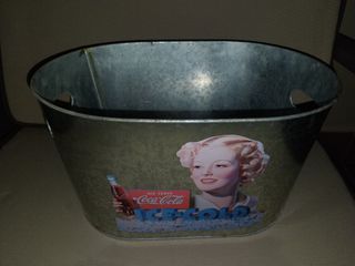 Cubo Coca-Cola vintage