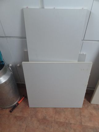 Mesa escritorio beige
