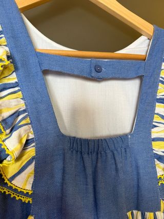 Vestido niña rayas Little King