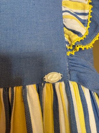 Vestido niña rayas Little King