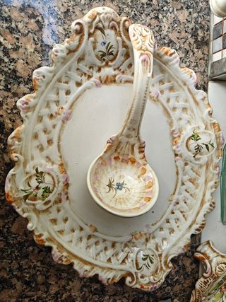 Sopera estilo Capodimonte | Cerámica