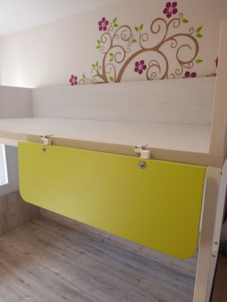 Cama nido y cajones más litera.