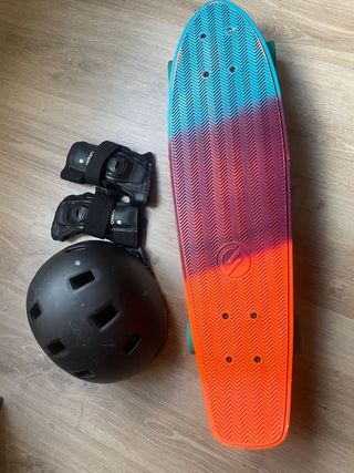 Monopatín Oxelo Yamba + Protección