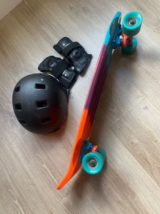 Monopatín Oxelo Yamba + Protección