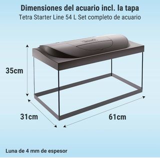 Acuario Tetra 54L 