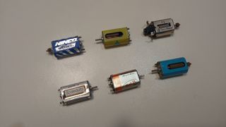 Lote de 6 motores slot