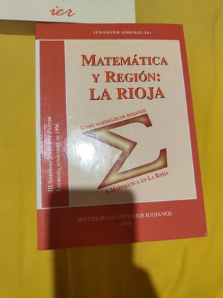 Lote de libros de matemáticas 