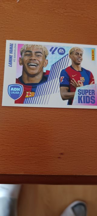 Cromo Lamine Yamal super kid