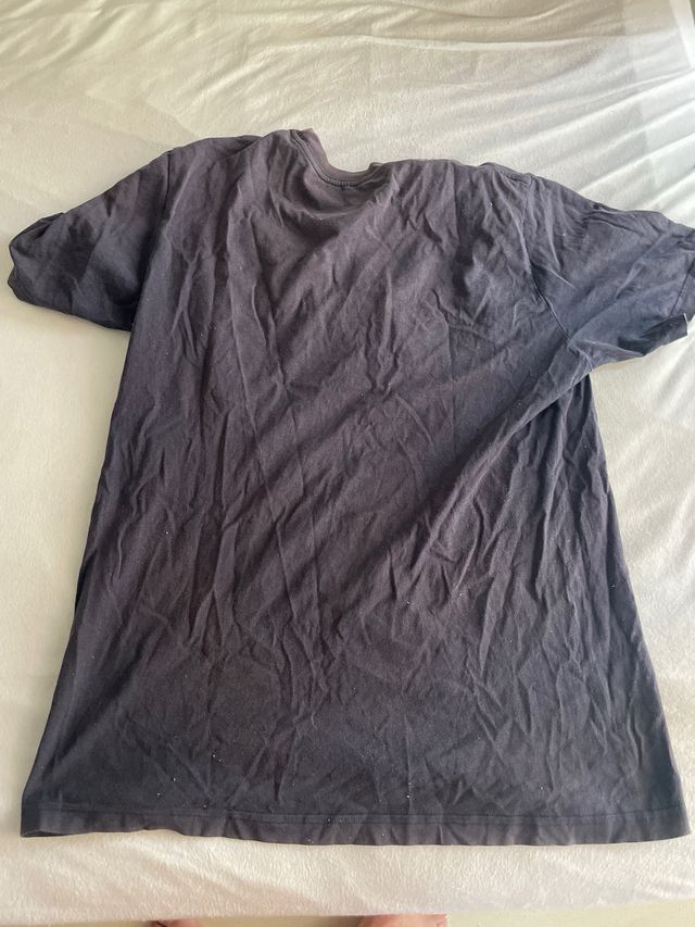 Camiseta Nike L negra y azul