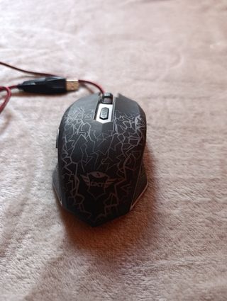Mouse Trust Gaming CXT - Nero/Rosso
