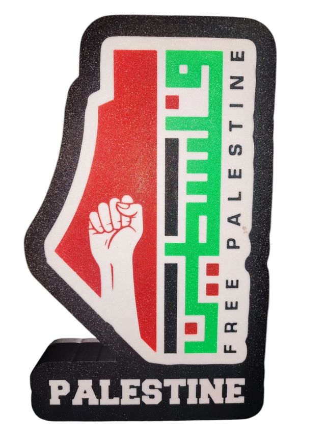 Lightbox Palestina: Supporto in Schiuma