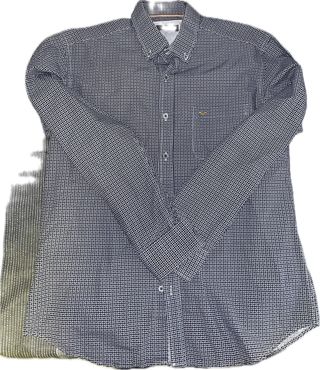 Camisa Cuadros Azul-Blanco